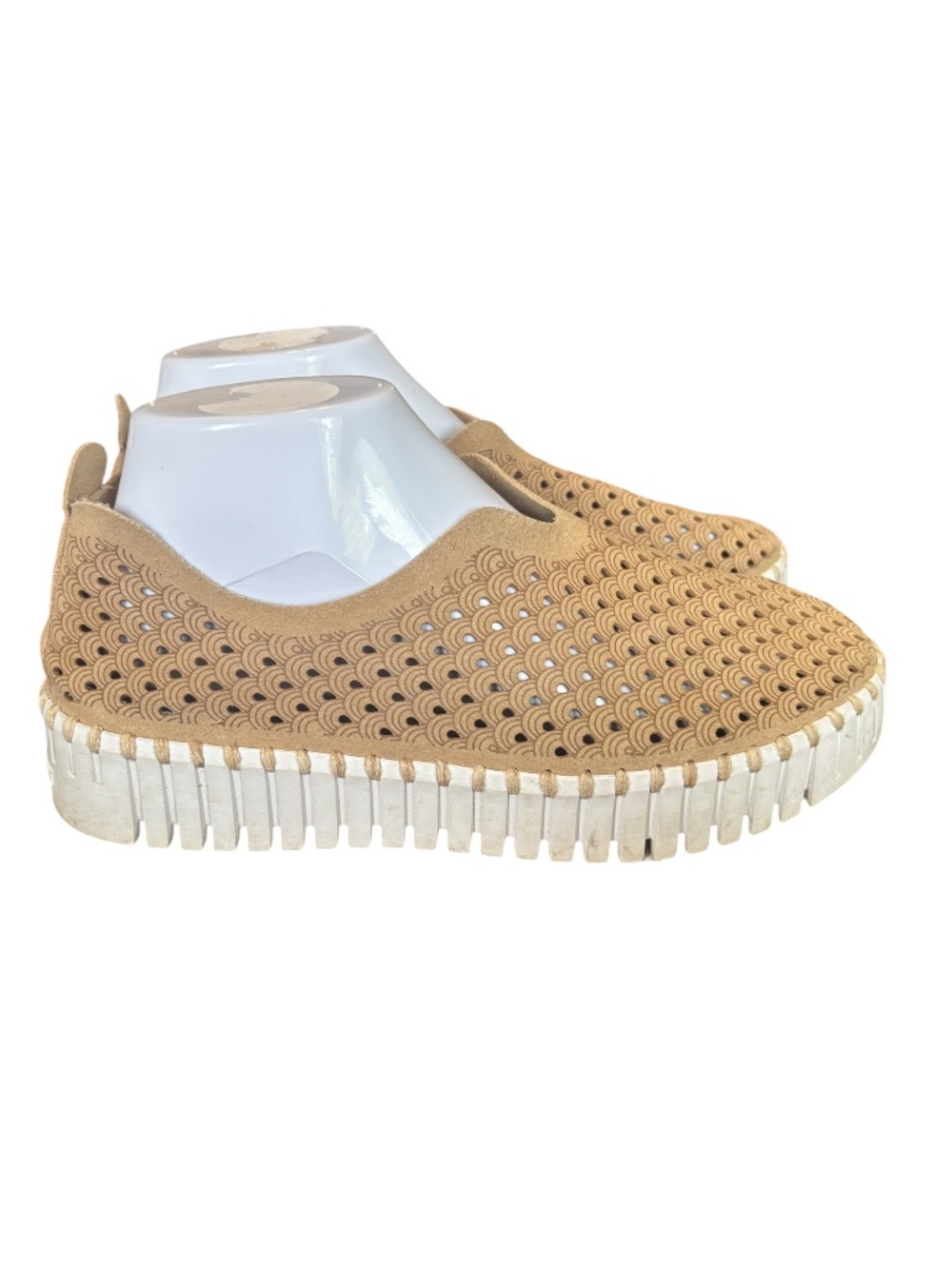 ILSE Jacobsen Tulip Latte Platform Slip-On Shoes EU 39 US 8.5–9